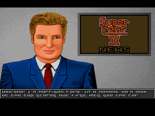 Super Cars II (Amiga) screenshot: Introduction 2