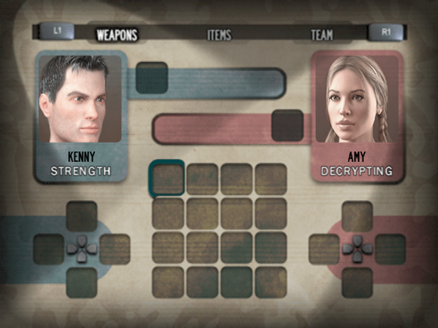 Obscure: The Aftermath (PlayStation 2) screenshot: Status screen