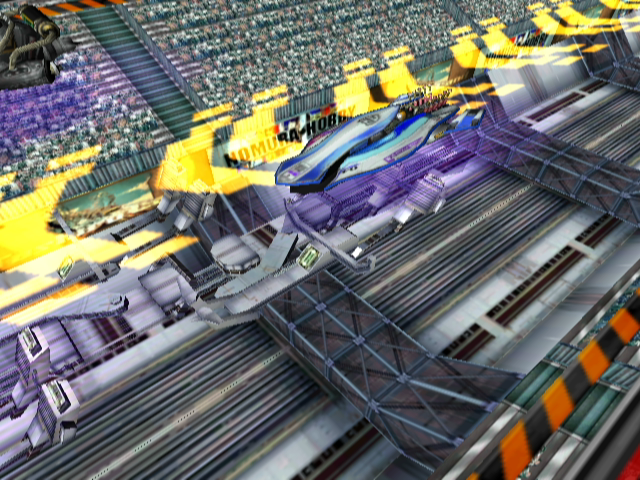 Tube Slider (GameCube) screenshot: Release the Holding Device