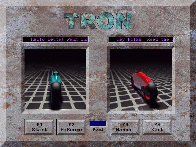 UwiTron (Windows) screenshot: Main menu