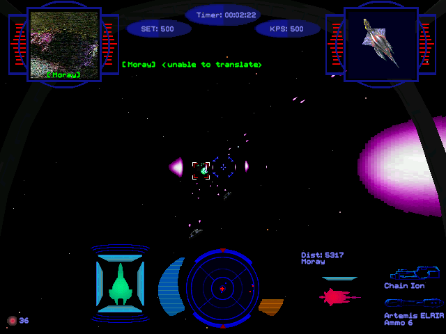 Screenshot of Wing Commander: Secret Ops (Windows, 1998) - MobyGames