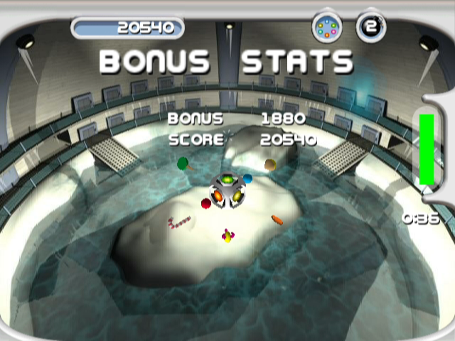 ZooCube (GameCube) screenshot: The other bonus level