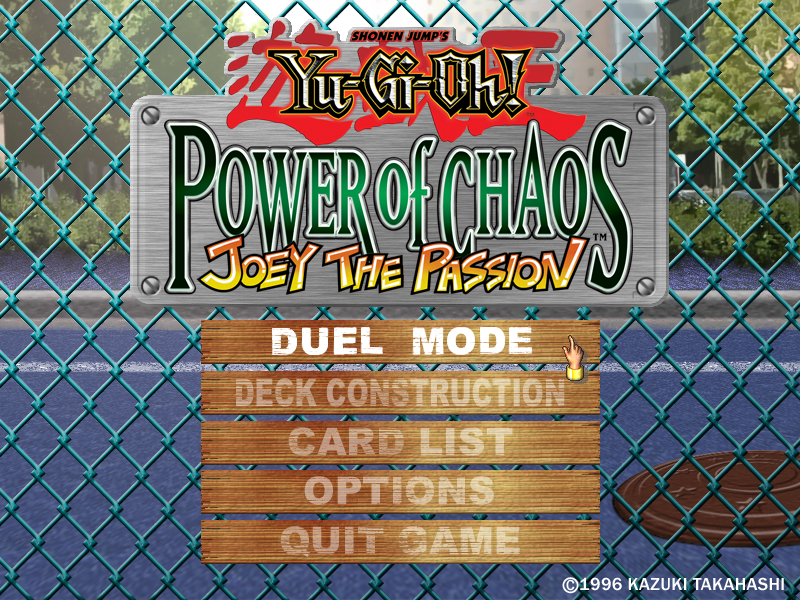 Yu-Gi-Oh!: Power of Chaos - Joey the Passion (Windows) screenshot: The third game begins.