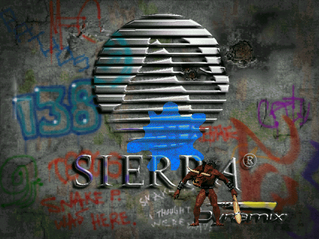Hunter Hunted (Windows) screenshot: Sierra Logo