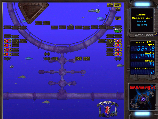 Ricochet (Windows) screenshot: The proper switches must be aimed at here