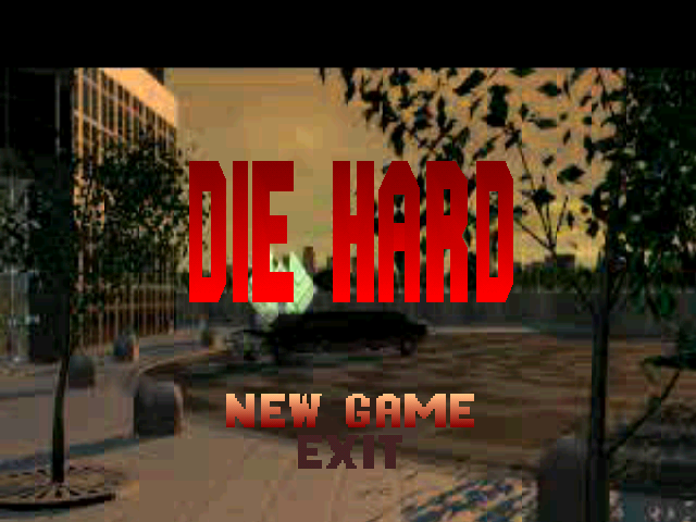 Die Hard Trilogy (PlayStation) screenshot: DH1 - Title