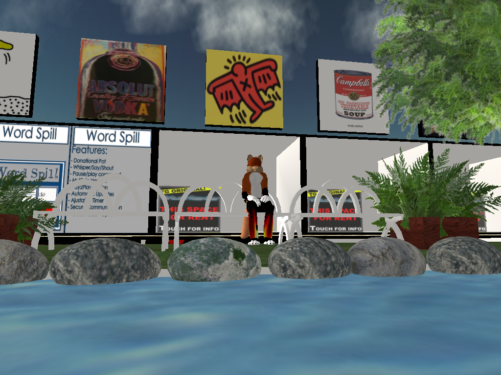 Second Life (Windows) screenshot: Yleri Tokhes (Me) in a relatively new mall