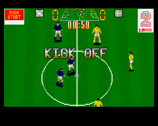 Euro Champ '92 (Amiga) screenshot: Kick Off