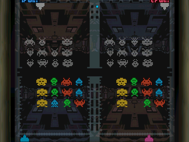 Space Invaders: Anniversary (Windows) screenshot: VS - Game play