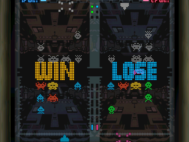 Space Invaders: Anniversary (Windows) screenshot: VS - Battle Statistics