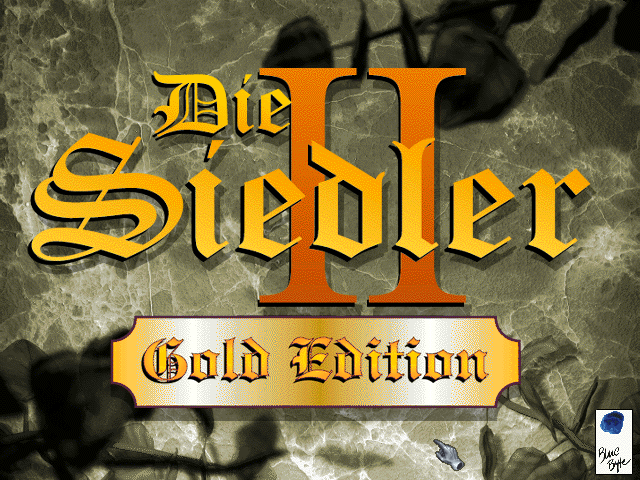 The Settlers II: Gold Edition (DOS) screenshot: German title screen