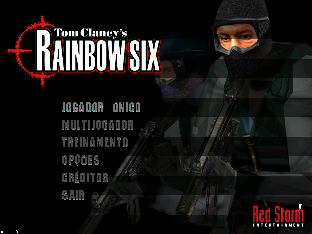 Tom Clancy's Rainbow Six (Windows) screenshot: Title screen