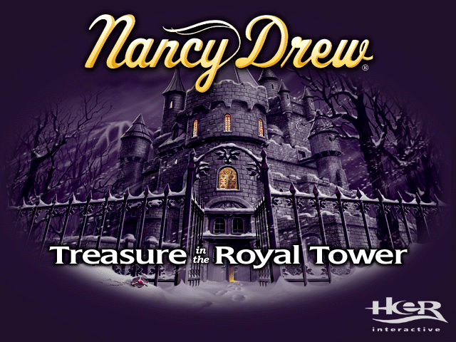 Nancy Drew: Treasure in the Royal Tower (Windows) screenshot: Title Screen