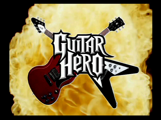 Guitar Hero (PlayStation 2) screenshot: Introduction sequence title