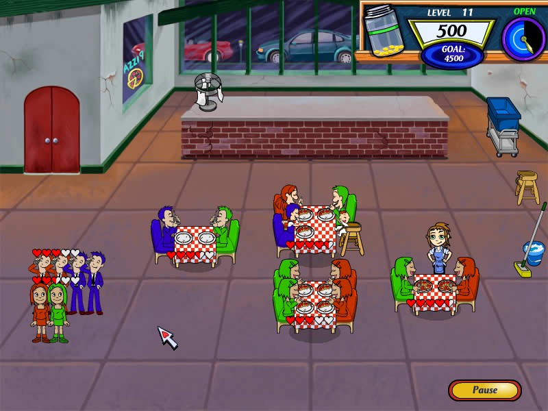 Screenshot of Diner Dash 2: Restaurant Rescue (Windows, 2006) - MobyGames