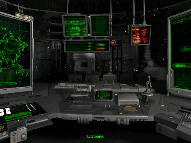 Mayday: Conflict Earth (Windows) screenshot: Main control room