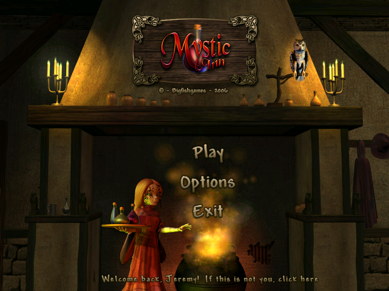 Mystic Inn (Windows) screenshot: Meet Daphne in the Mystic Inn
