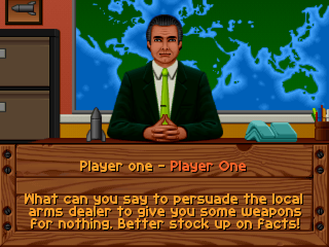 Supercars International (DOS) screenshot: Management mini game 2