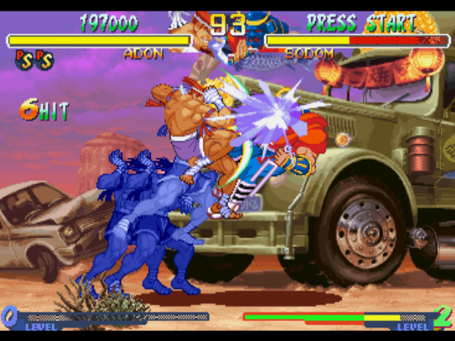 Screenshot of Street Fighter Alpha 2 (PlayStation, 1996) - MobyGames