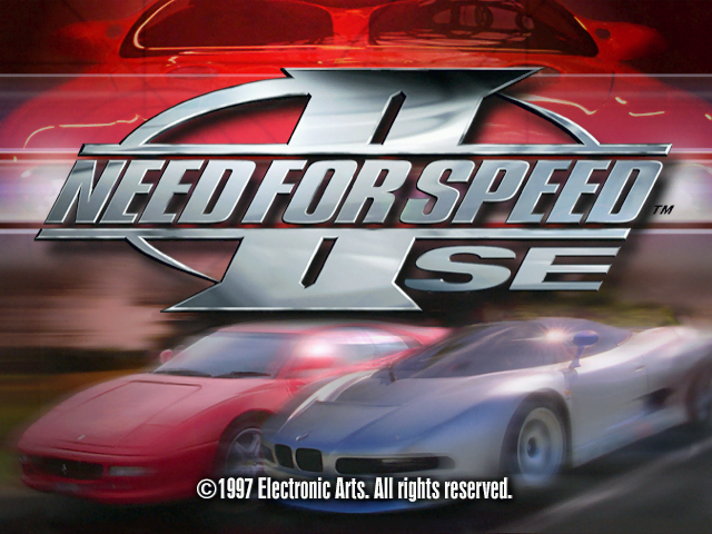 Need for Speed II: SE (Windows) screenshot: Title screen