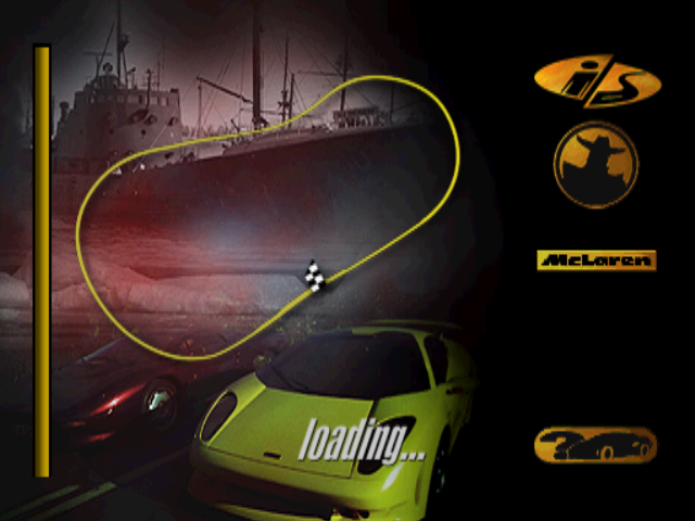 Need for Speed II (PlayStation) screenshot: Loading screen