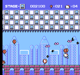 Screenshot of Balloon Kid (NES, 1990) - MobyGames