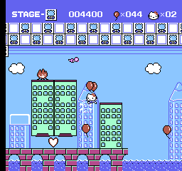 Screenshot of Balloon Kid (NES, 1990) - MobyGames