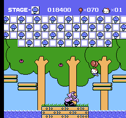 Screenshot of Balloon Kid (NES, 1990) - MobyGames