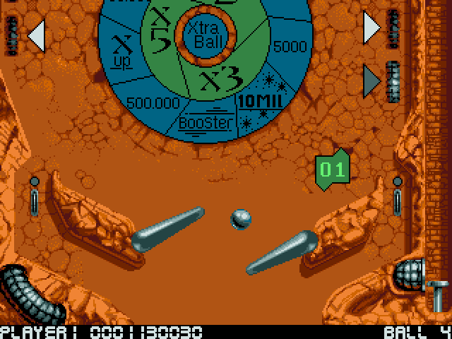 Living Ball (DOS) screenshot: The Wasteland