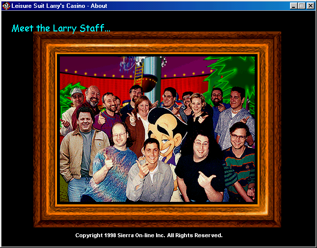 Leisure Suit Larry's Casino (Windows) screenshot: Guess who are they!