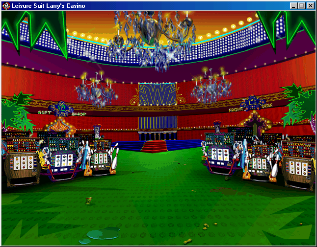 Leisure Suit Larry's Casino (Windows) screenshot: Ok, now you're in