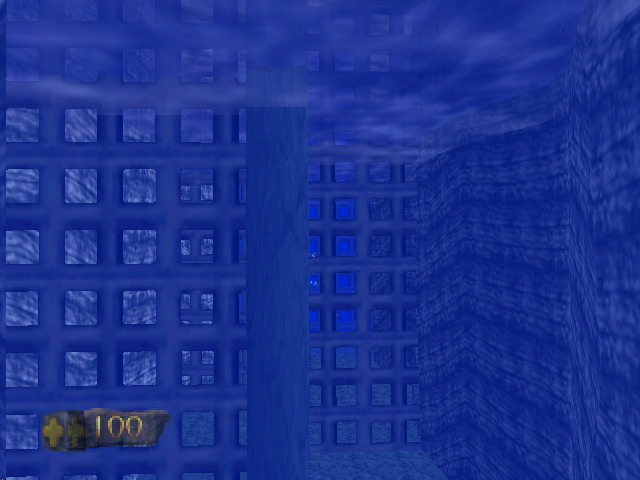 Turok: Dinosaur Hunter (Nintendo 64) screenshot: Swimming