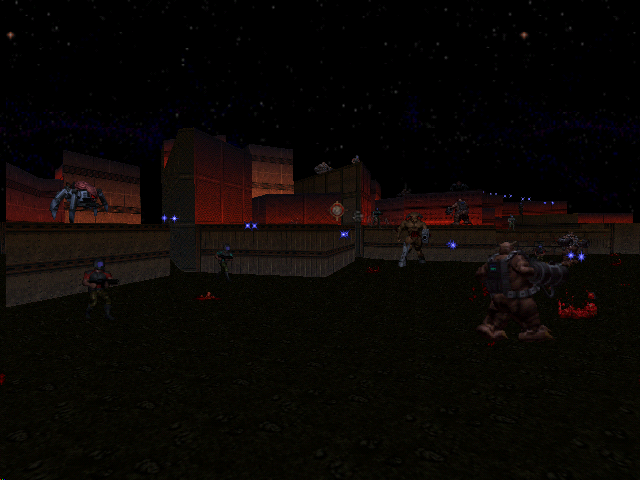 Doom 64 (Nintendo 64) screenshot: From the intro