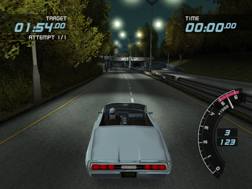 Ford Racing 3 (Windows) screenshot: The only good part of the worst levels of the game.