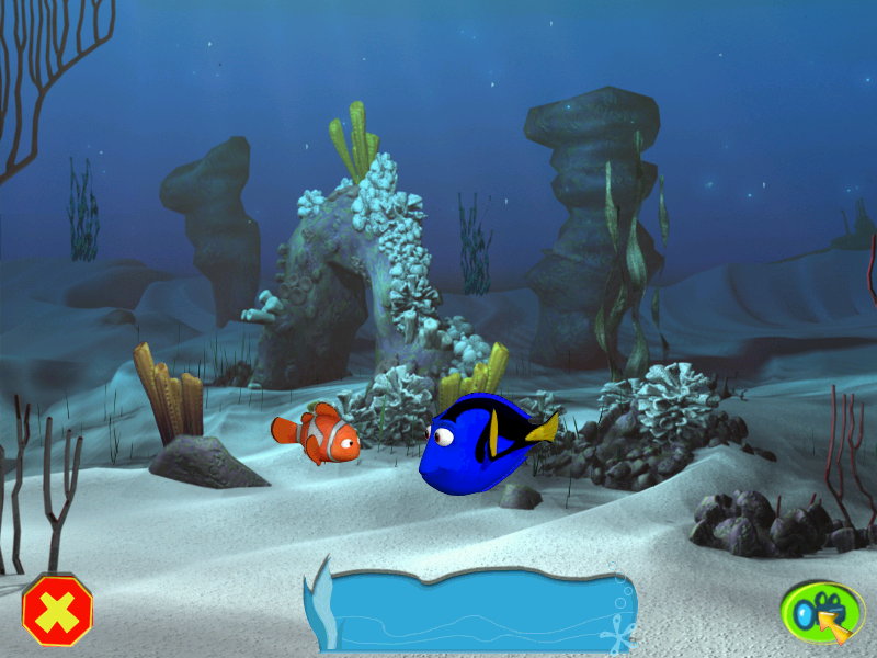 Disney•Pixar Finding Nemo (Windows) screenshot: Marlin and Dory