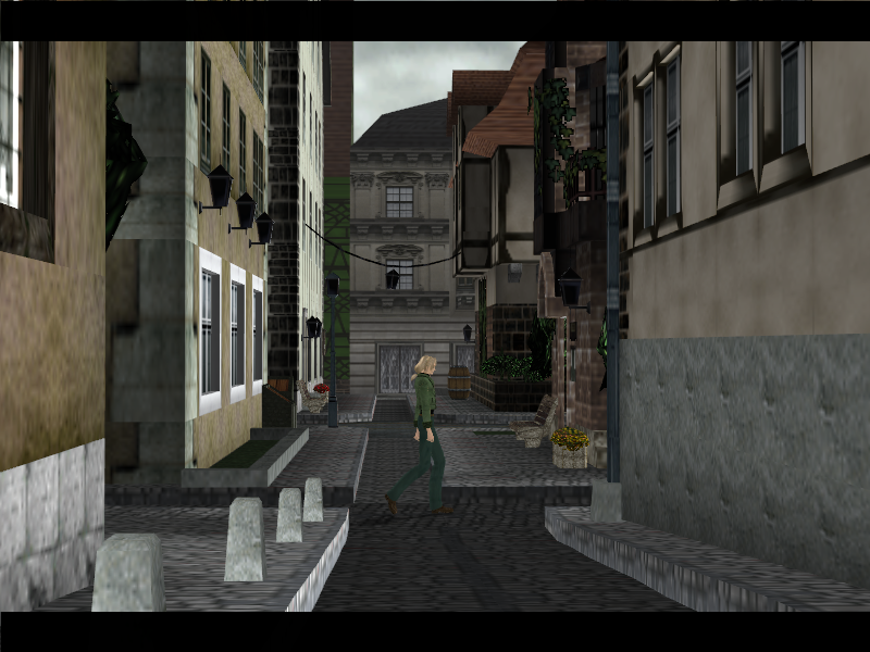 Shadow of Destiny (Windows) screenshot: The PC version of the game runs at a maximum 800x600 resolution.