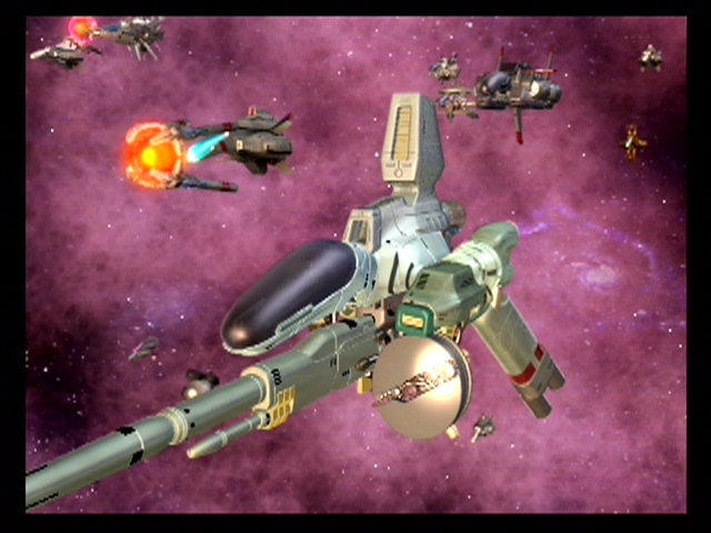 R-Type Final (PlayStation 2) screenshot: Part of the introduction sequence