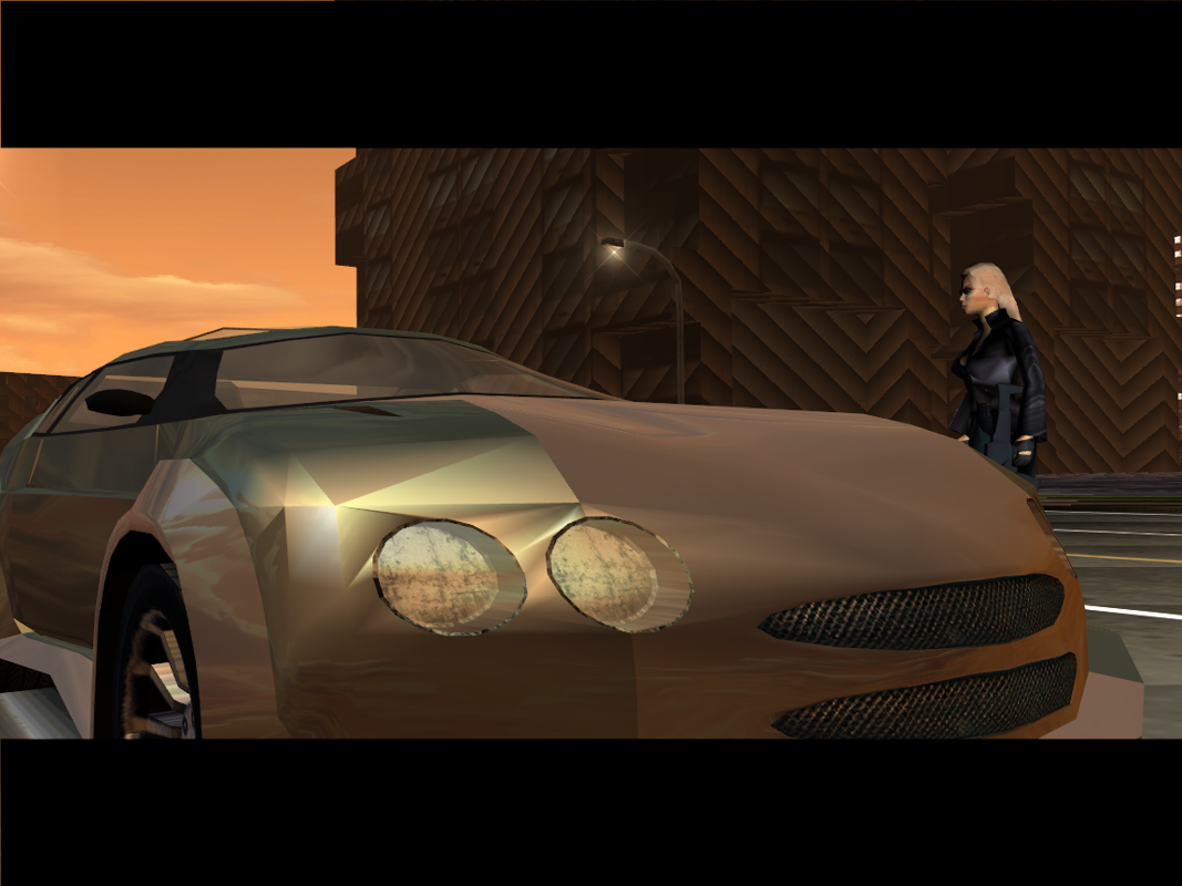 Vice City: Manhattan (Windows) screenshot: Yasmin approaching her car