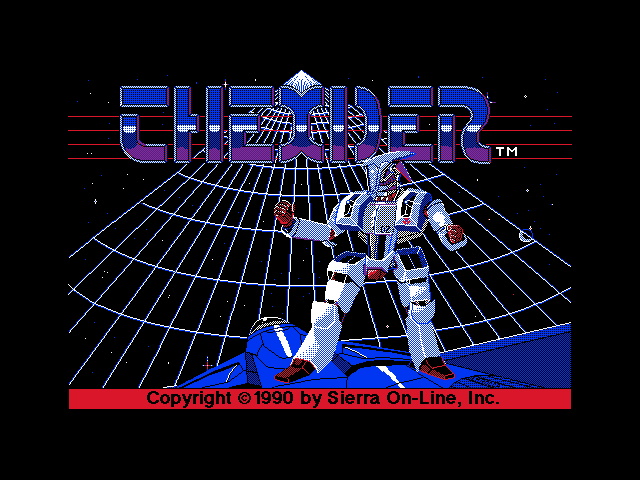Thexder (Macintosh) screenshot: Title screen