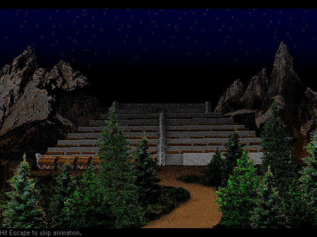 Shadows of Cairn (DOS) screenshot: Intro