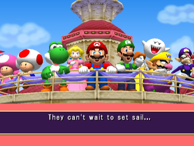 Mario Party 7 (GameCube) screenshot: Introduction: Mario and friends!