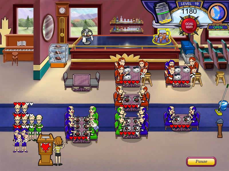 Screenshot of Diner Dash 2: Restaurant Rescue (Windows, 2006) - MobyGames