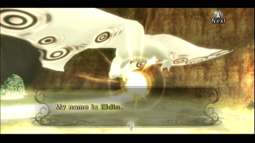 The Legend of Zelda: Twilight Princess (Wii) screenshot: Light has been restored to this area...