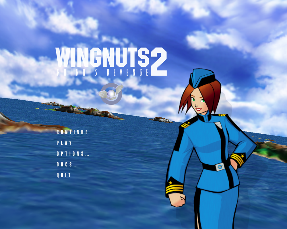 WingNuts 2: Raina's Revenge (Macintosh) screenshot: Title screen