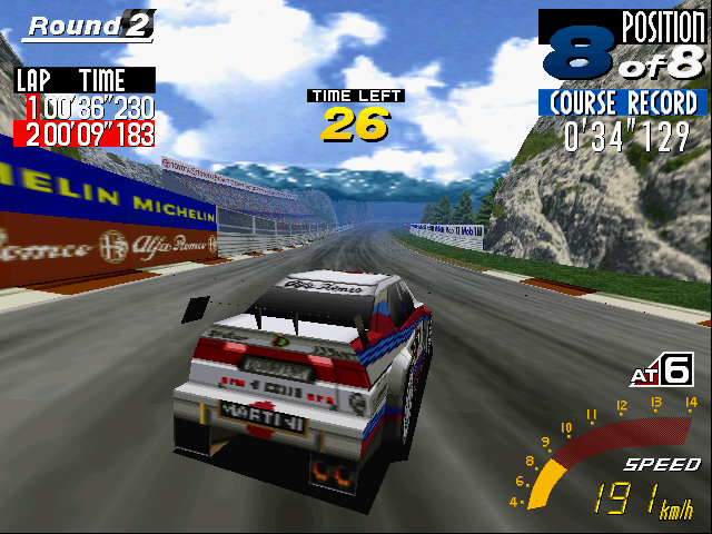 Screenshot of SEGA Touring Car Championship (Windows, 1996