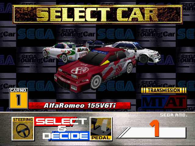 SEGA Touring Car Championship (Windows) screenshot: Alternate liveries for all cars. Except the Toyota