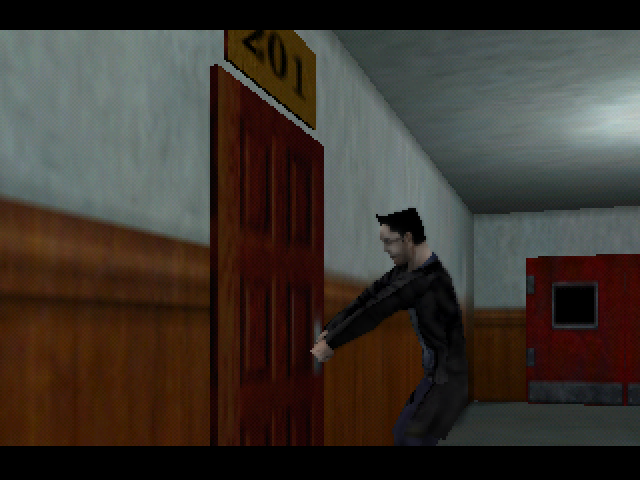 Lost in the Nightmare (Windows) screenshot: You will need to collect many keys to open all the doors.