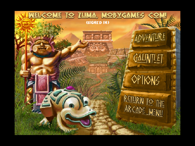 Screenshot of Zuma Deluxe (Xbox, 2003) - MobyGames