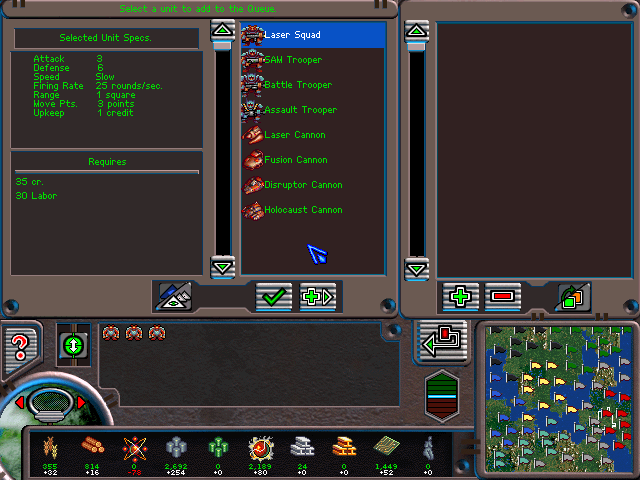 Deadlock II: Shrine Wars (Windows) screenshot: The land units