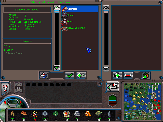 Deadlock II: Shrine Wars (Windows) screenshot: The special units